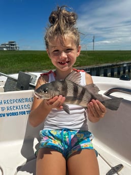 Black Drum Fishing in Galveston, Texas