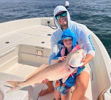 Redfish fishing in Pensacola, Florida