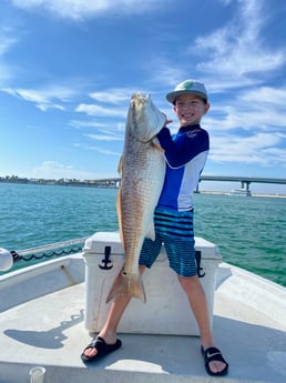 Redfish fishing in Orange Beach, Alabama