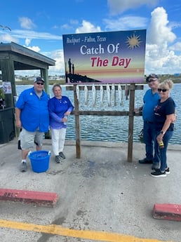 Fishing in Rockport, Texas