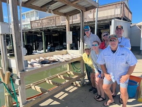 Fishing in Port O&#039;Connor, Texas