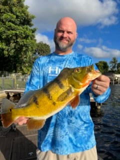 Peacock Bass fishing in Fort Lauderdale, Florida