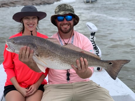 Redfish fishing in Port O&#039;Connor, Texas