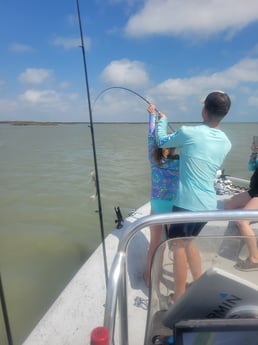 Blue Catfish Fishing in Rockport, Texas