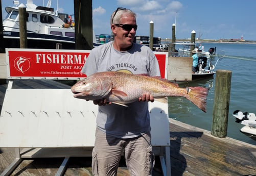 Redfish fishing in Port Aransas, Texas