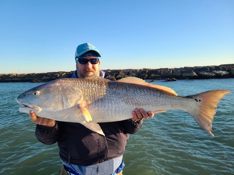 Redfish fishing in Port O&#039;Connor, Texas