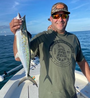 Spanish Mackerel fishing in Beaufort, North Carolina