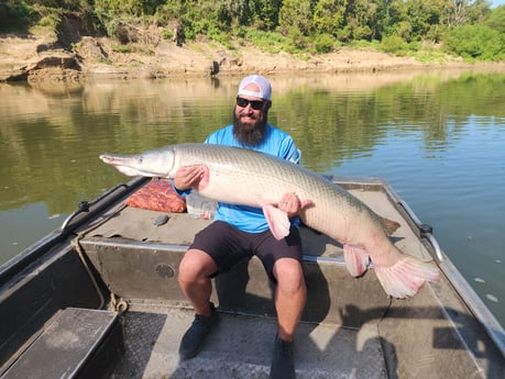 Fishing in Coldspring, Texas