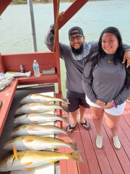 Redfish fishing in South Padre Island, Texas