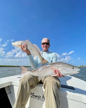 Redfish fishing in Wrightsville Beach, North Carolina