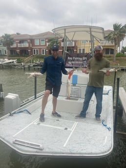 Redfish fishing in South Padre Island, Texas