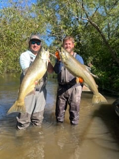 Fishing in Big Rapids, Michigan