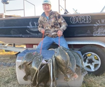 Flounder Fishing in Galveston, Texas