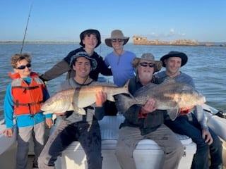 Black Drum, Redfish Fishing in Galveston, Texas