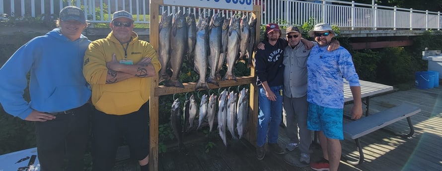 Fishing in Manistee, Michigan