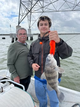 Redfish fishing in Galveston, Texas