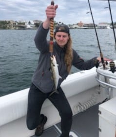 Spanish Mackerel fishing in Destin, Florida