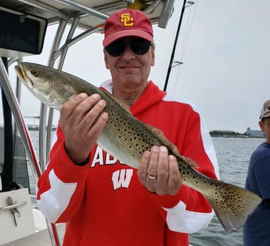 Speckled Trout / Spotted Seatrout fishing in Fort Walton Beach, Florida