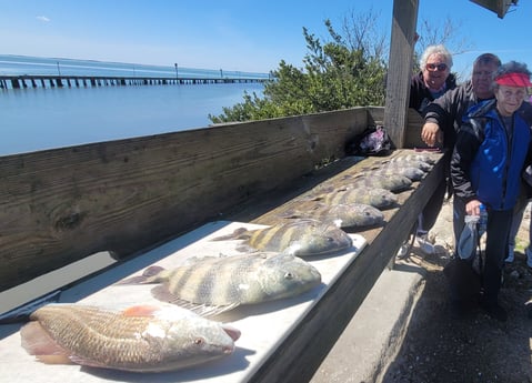 Redfish, Sheepshead fishing in South Padre Island, Texas