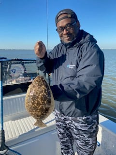 Flounder Fishing in Galveston, Texas