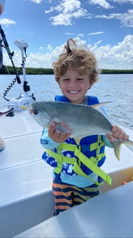 Florida Pompano fishing in Port Orange, Florida