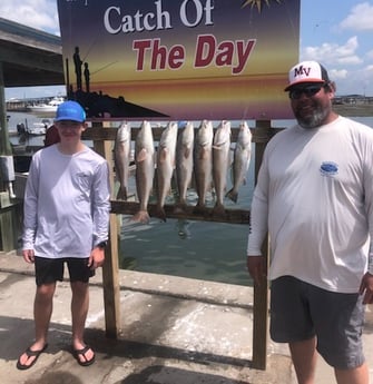 Redfish, Speckled Trout Fishing in Rockport, Texas