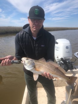 Redfish fishing in Matagorda, Texas