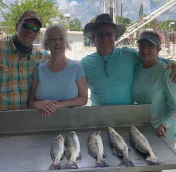 Speckled Trout / Spotted Seatrout fishing in Texas City, Texas