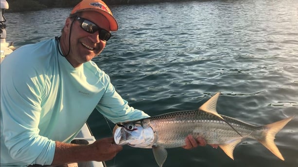 Tarpon fishing in Cudjoe Key, Florida