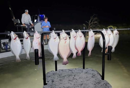 Flounder Fishing in Rio Hondo, Texas