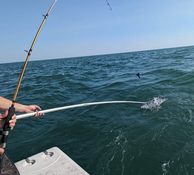 Fishing in Port Clinton, Ohio