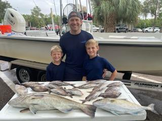 Amberjack, Gag Grouper, Scup / Porgy Fishing in St. Petersburg, Florida