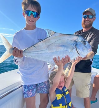 African Pompano Fishing in Marathon, Florida