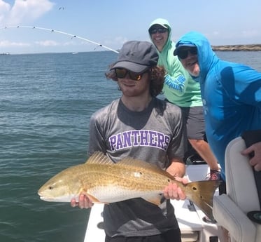 Redfish fishing in League City, Texas