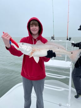 Redfish fishing in South Padre Island, Texas