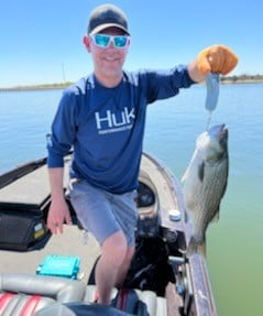 Hybrid Striped Bass Fishing in Austin, Texas