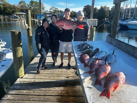 Red Snapper Fishing in Niceville, Florida