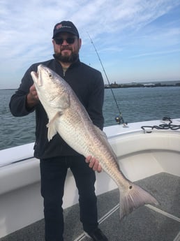 Redfish fishing in Galveston, Texas