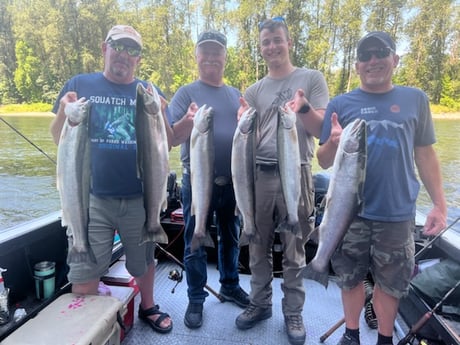 Fishing in Toledo, Washington