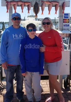 Flounder, Vermillion Snapper fishing in Destin, Florida