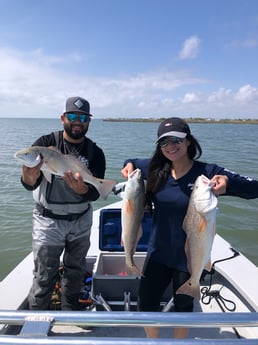 Redfish fishing in Rockport, Texas