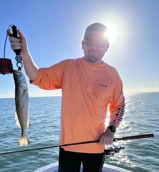 Redfish fishing in Port Isabel, Texas