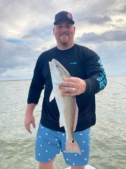 Redfish fishing in Galveston, Texas