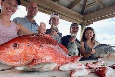 Red Snapper, Triggerfish fishing in Orange Beach, Alabama