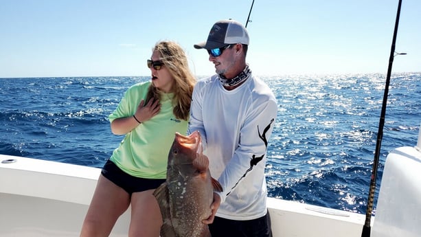 Red Grouper fishing in Key West, Florida