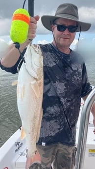 Redfish fishing in Texas City, Texas