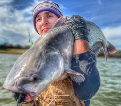 Blue Catfish Fishing in Dallas, Texas