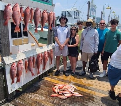 Red Snapper, Scup, Vermillion Snapper Fishing in Destin, Florida