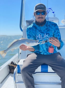 Redfish fishing in Port Isabel, Texas