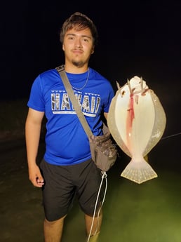 Flounder Fishing in Rio Hondo, Texas